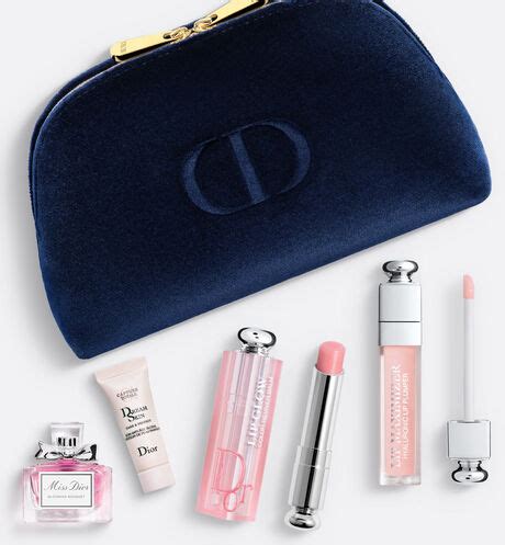 christian dior makeup gift set|Dior makeup pouch complimentary.